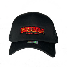 Load image into Gallery viewer, &quot;Casual&quot; Bred Boyz Mesh Trucker Hat - Black
