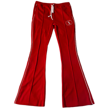 Load image into Gallery viewer, Bred Boyz Stacked Fire Red Pants
