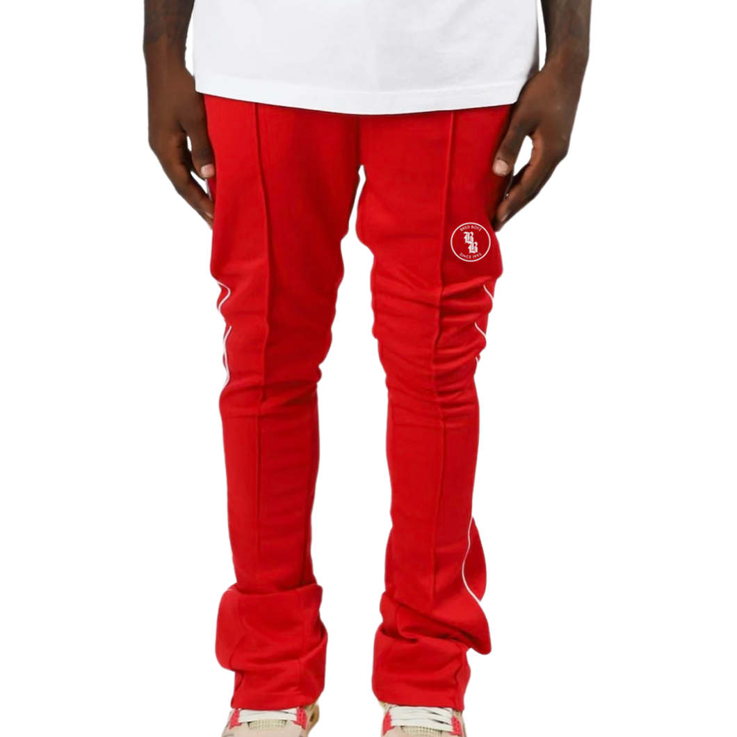 Bred Boyz Stacked Fire Red Pants